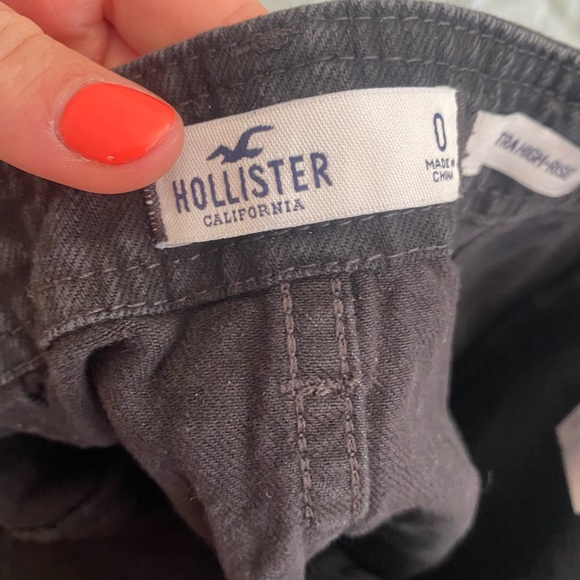 black jean skirt size 0 - Picture 3 of 3